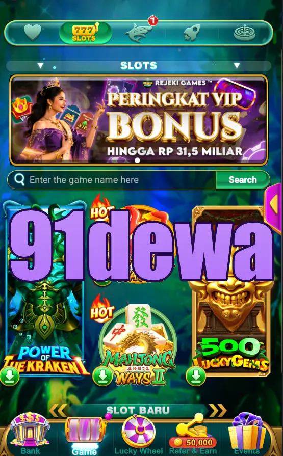 91dewa Tangkapan Layar Resmi APK